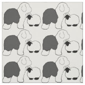 牧羊犬およびsheepsheep ファブリック (見本)