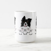 牧羊犬と羊 コーヒーマグカップ (中央)