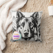 牧羊犬のパターン クッション (ブランケット)