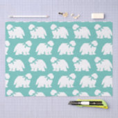 牧羊犬の子犬の古い英語の羊の犬 薄葉紙 (クラフト)