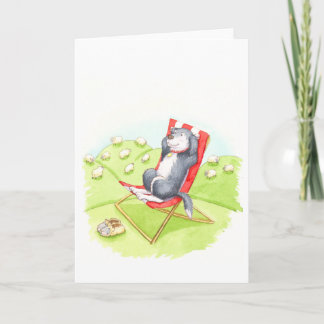 牧羊犬の退職 カード