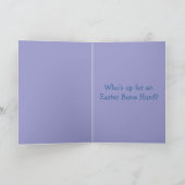 牧羊犬-イースター骨の狩り、だれでもか。 シーズンカード (内部)