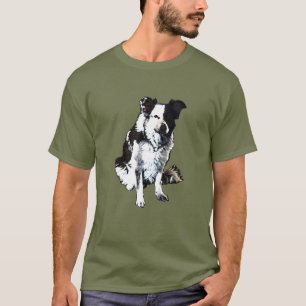 牧羊犬、ボーダーコリー Tシャツ