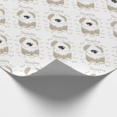 牧羊犬 ラッピングペーパー (角)