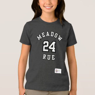 牧草ルエスポーツレタリングシャツ トライブレンドTシャツ