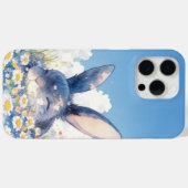 牧草地でのうさぎの昼寝 Case-Mate iPhoneケース (裏面 (横))