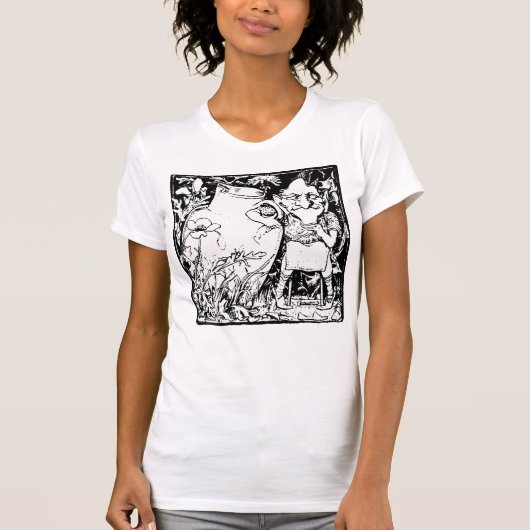 牧草地のいたずらっ子たち Tシャツ (正面)