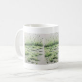 牧草地のささやき コーヒーマグカップ (正面左)