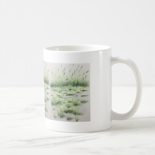 牧草地のささやき コーヒーマグカップ (右)