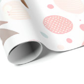 牧草地のクリスマスツリー ラッピングペーパー (ロールコーナー)