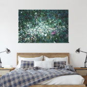 牧草地のヒバリ キャンバスプリント (インサイチュ (寝室))