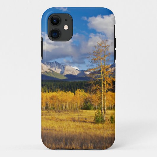 牧草地の上の青空と雲 Case-Mate iPhoneケース (裏面)