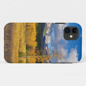 牧草地の上の青空と雲 Case-Mate iPhoneケース (裏面(横))