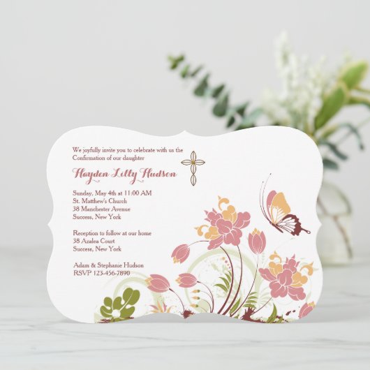 牧草地の宗教招待状で 招待状 (スタンド正面)