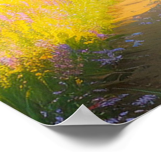 牧草地の抱擁 ポスター (角)