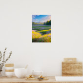 牧草地の抱擁 ポスター (キッチン)