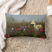 牧草地の枕に入る ランバークッション (ブランケット)