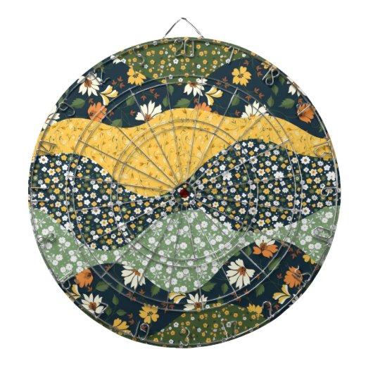 牧草地の波 ダーツボード (正面)