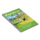 牧草地の祈りの言葉ジャーナル2-7の馬 ノートブック (右側)