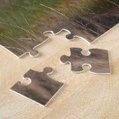 牧草地の羊のパズル ジグソーパズル (側面)