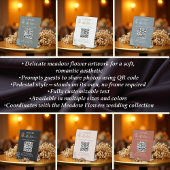 牧草地の花が恋の思いを結婚捉える 台座サイン