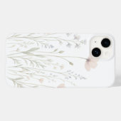 牧草地の花のスマホケース 植物画風 Case-Mate iPhoneケース (裏面 (横))