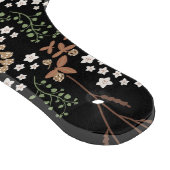 牧草地の花の濃い背景 カッティングボード (角)