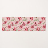 牧草地の花プリントカントリーハウスバスタオルセット ヨガマット (裏面(横))