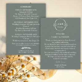 牧草地の花結婚の歓迎日程