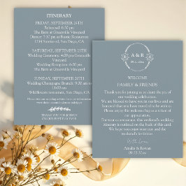 牧草地の花結婚の歓迎日程