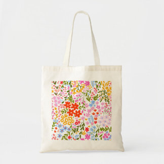 牧草地の花開き トートバッグ