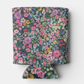 牧草地の開花:リバティ花のパターン。 缶クーラー (裏面)