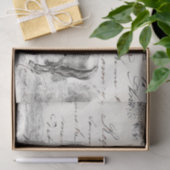 牧草地の馬のスクリプフランスのトヴィンテージの分離 薄葉紙 (ギフト)