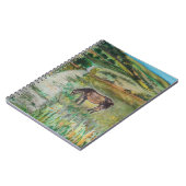 牧草地の馬 ノートブック (左側)