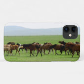 牧草地の馬 – 風景写真 Case-Mate iPhoneケース (裏面(横))