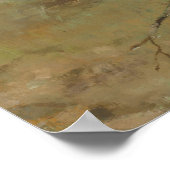 牧草地の馬 – Edgar Degasファインアート ポスター (角)