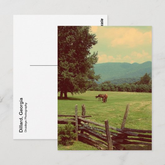 牧草地へ ポストカード (正面/裏面)