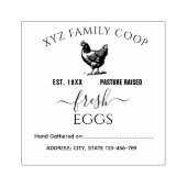 牧草地エッグカートンのスタンプ ラバースタンプ (インプリント)