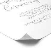 牧草地カラフルの野草花の開花式 ポスター (角)