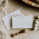 牧草地カラフル野花結婚のアドバイスカード ポストカード<br><div class="desc">この牧草地のカラフル結婚のアドバイスカードは素朴な花に最適結婚である。デザインは緑、ピンク、赤面、黄色、紫、水色の牧草地数々のの花を特徴とする。これらのカードはs、結婚ブライダルシャワー、ベビーシャワー、卒業式パーティーなどに最適だ。新郎新婦の名前、両親または卒業生の名前でカードをパーソナライズ。</div>