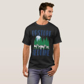 牧草地ベッド Tシャツ (正面フル)