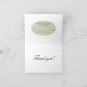 牧草地折り畳みサンキューカード サンキューカード (内部)