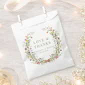 牧草地結婚の野感謝してい草のバッグ フェイバーバッグ (クリップ留めされた状態)