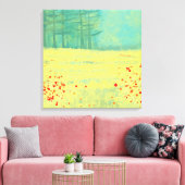 牧草地絵画景観 キャンバスプリント (インサイチュ (リビング))