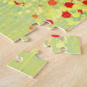 牧草地絵画景観 ジグソーパズル (側面)