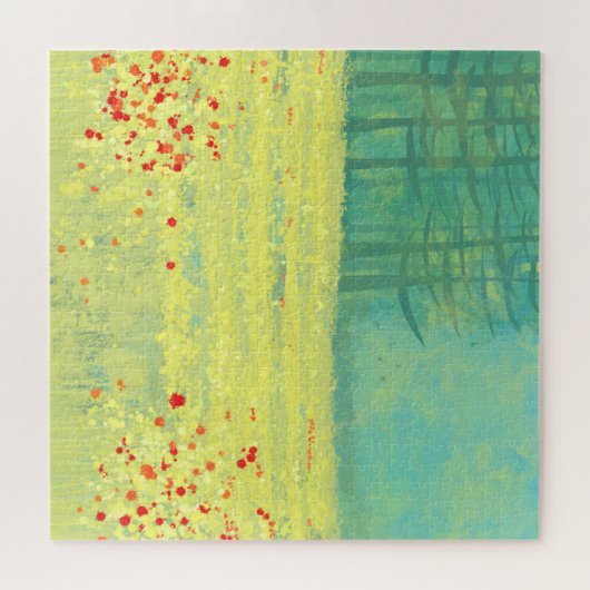 牧草地絵画景観 ジグソーパズル (横)