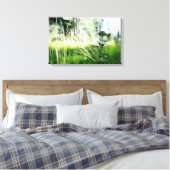 牧草地 キャンバスプリント (インサイチュ (寝室))