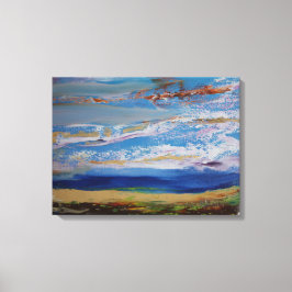 牧草地 キャンバスプリント