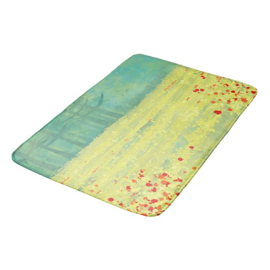 牧草地 バスマット (アングル)