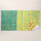 牧草地 ビーチタオル (正面)